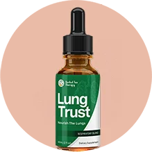 Lung Trust respiratory support tincture bottle
