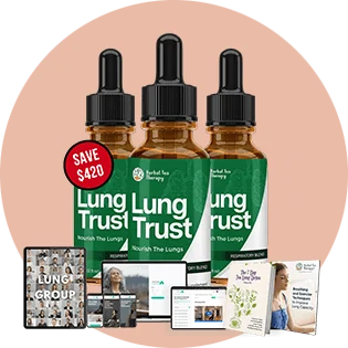 Lung Trust 3 Bottles package